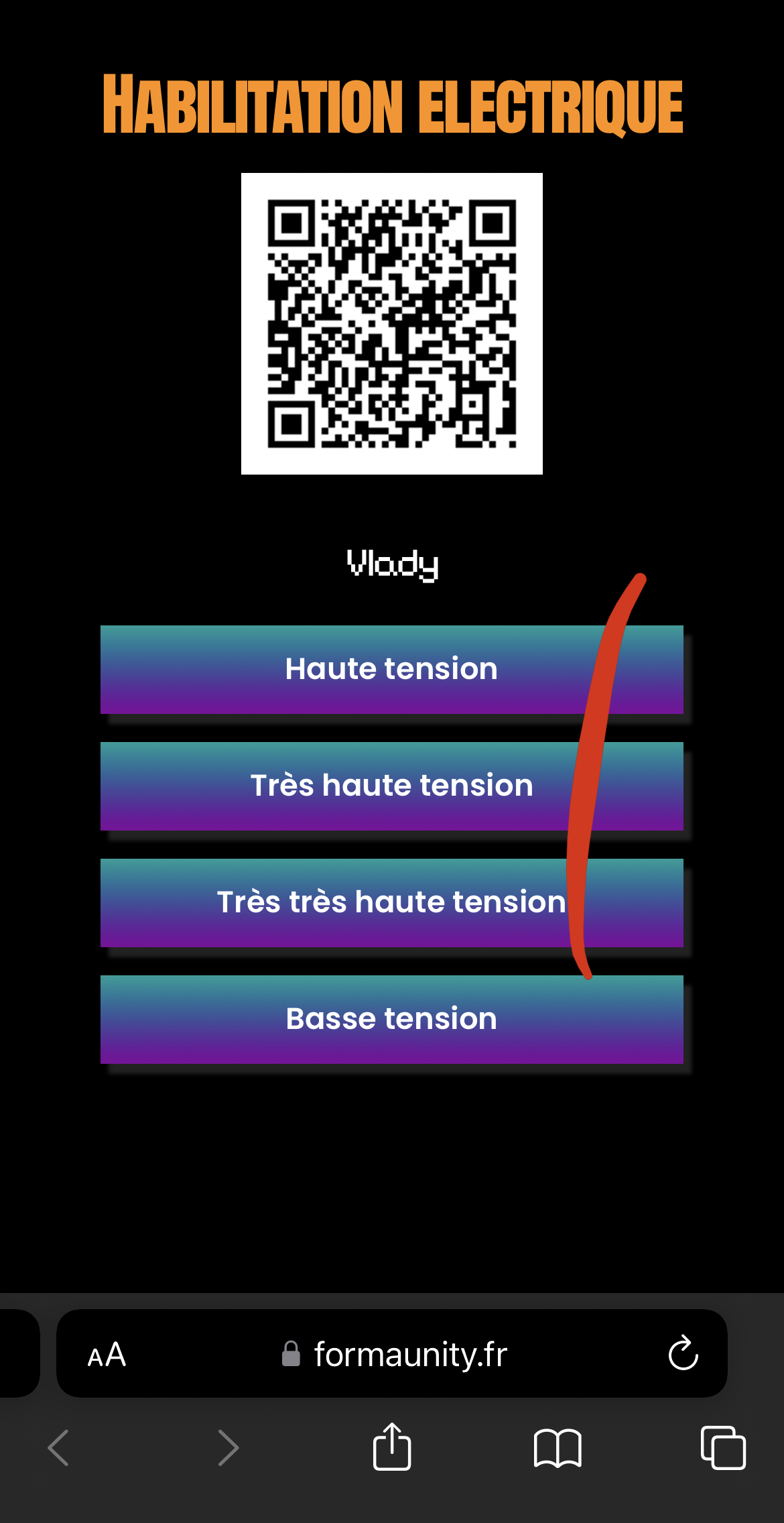 Quiz interactif - Questions